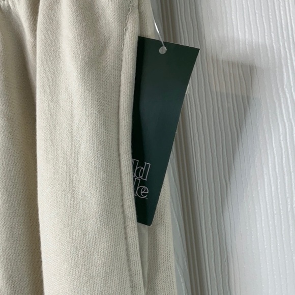 Wild Fable Women’s High Rise Baggy Joggers Cream Various Sizes - Picture 5 of 12